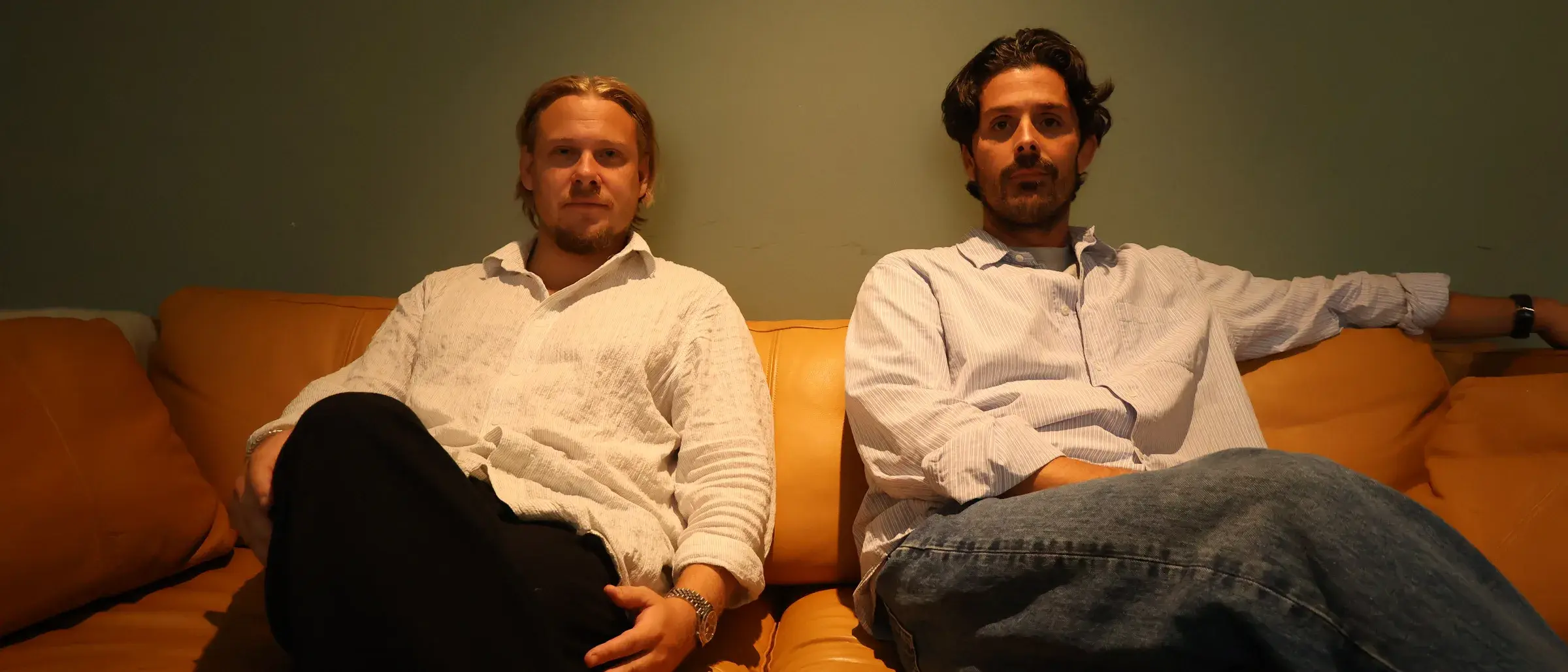 Patrik Ahlund och Ömer Toll, grundare av PACT Media
